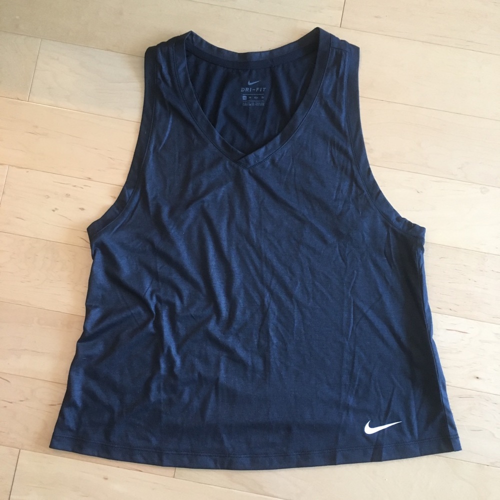 Nike Dri-Fit V-Neck Workout Tank